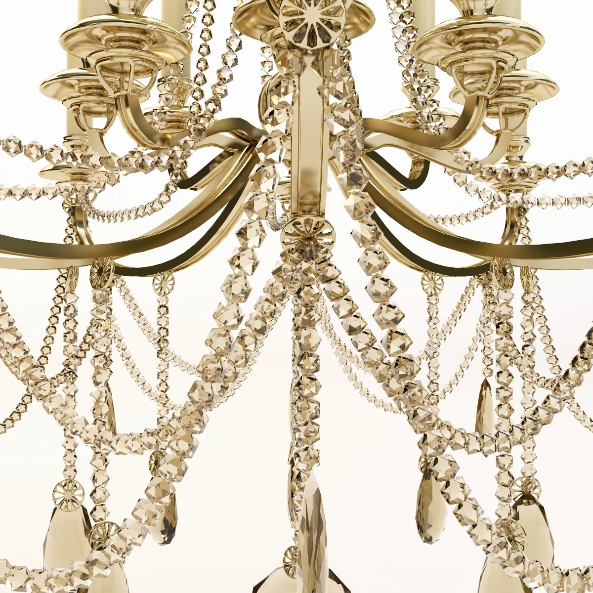Classic Chandelier 5 3D Model_05