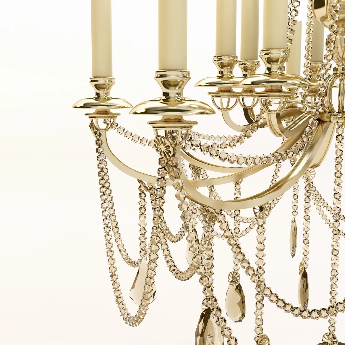 Classic Chandelier 5 3D Model_03