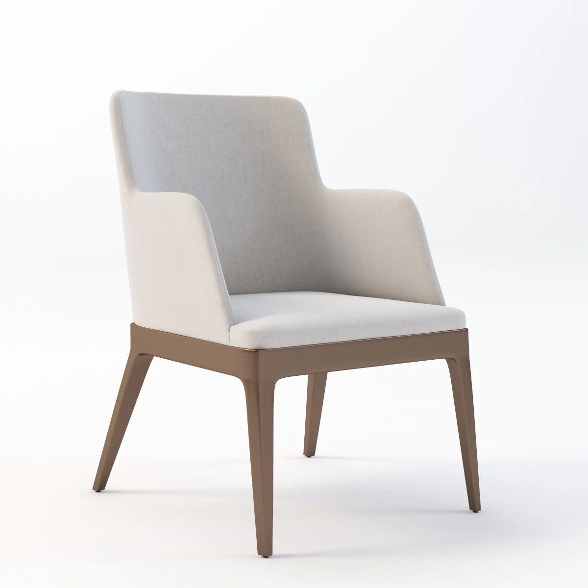 Magda De Cattelan Italia Chair 3D Model_01