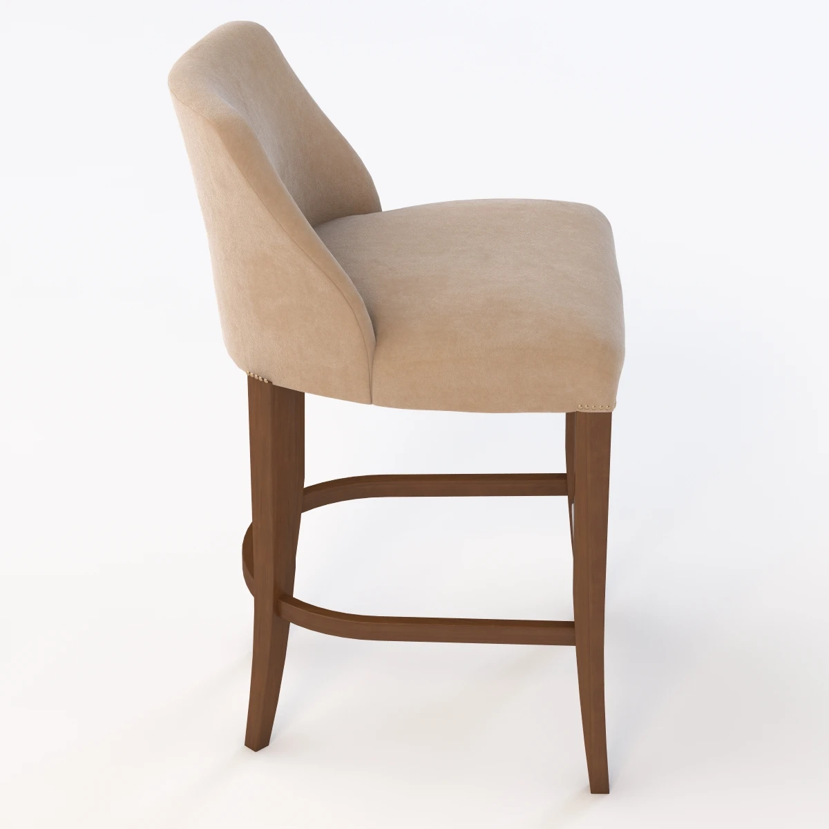 Maria Counter Stool 3D Model_03