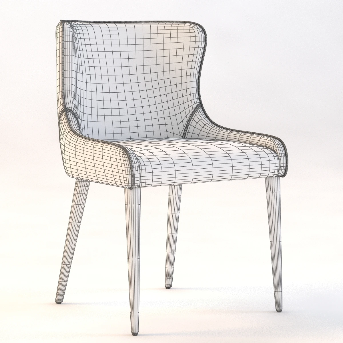 Markson Dining Chair 3D Model_09