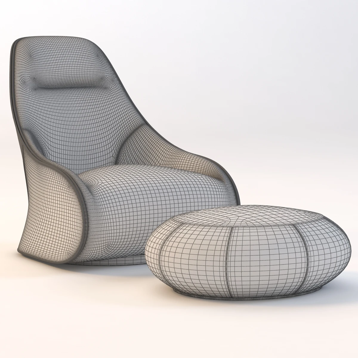 Zanotta Derby 3D Model_09