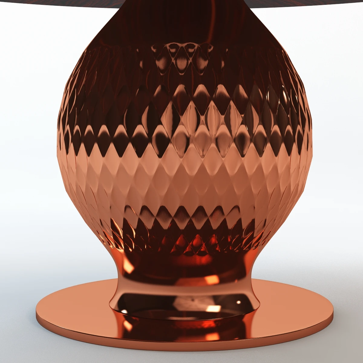 Club Dining Table 01 3D Model_05