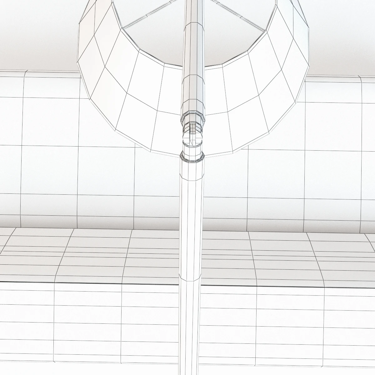 Communication Sofa And Lamp 3D Model_010