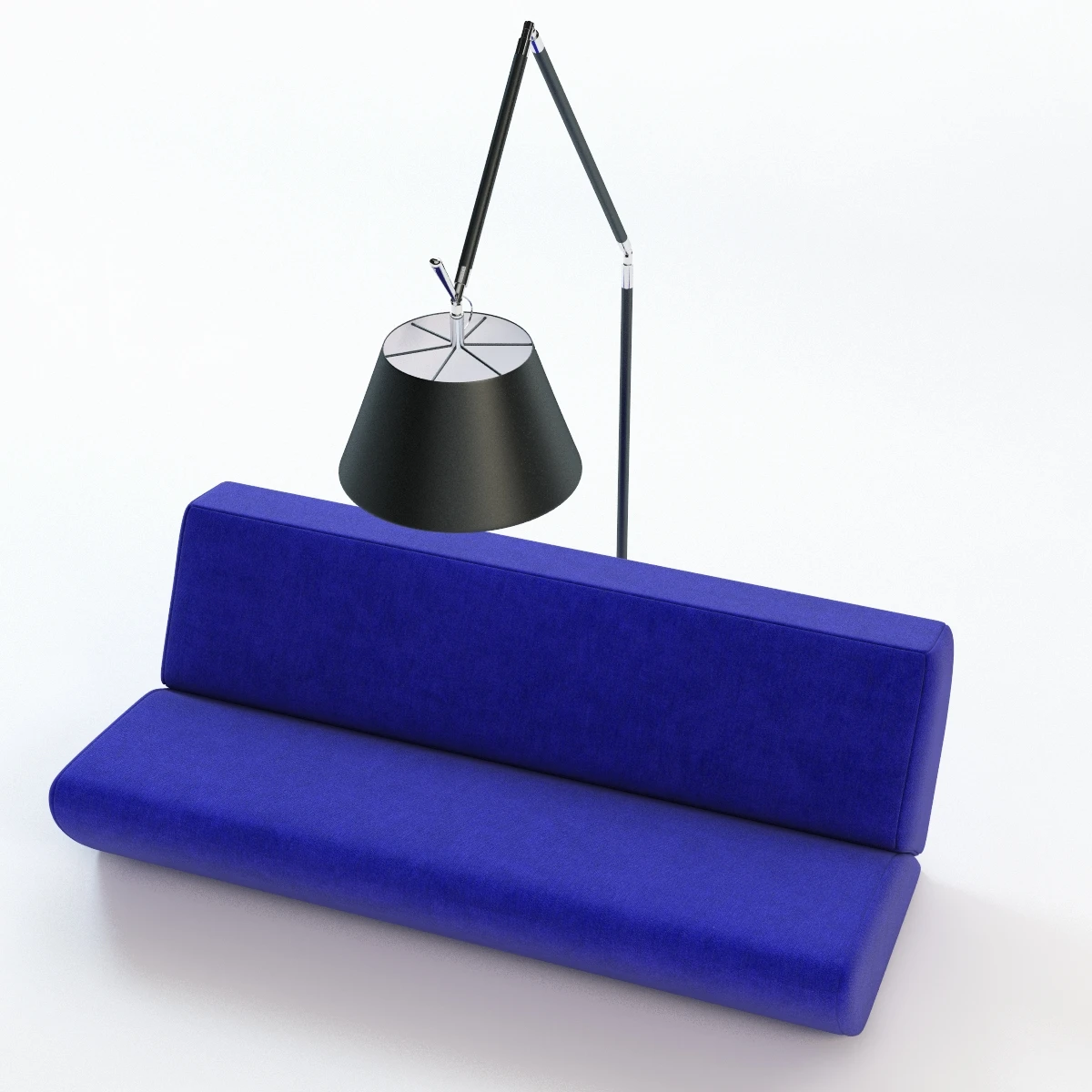 Communication Sofa And Lamp 3D Model_03