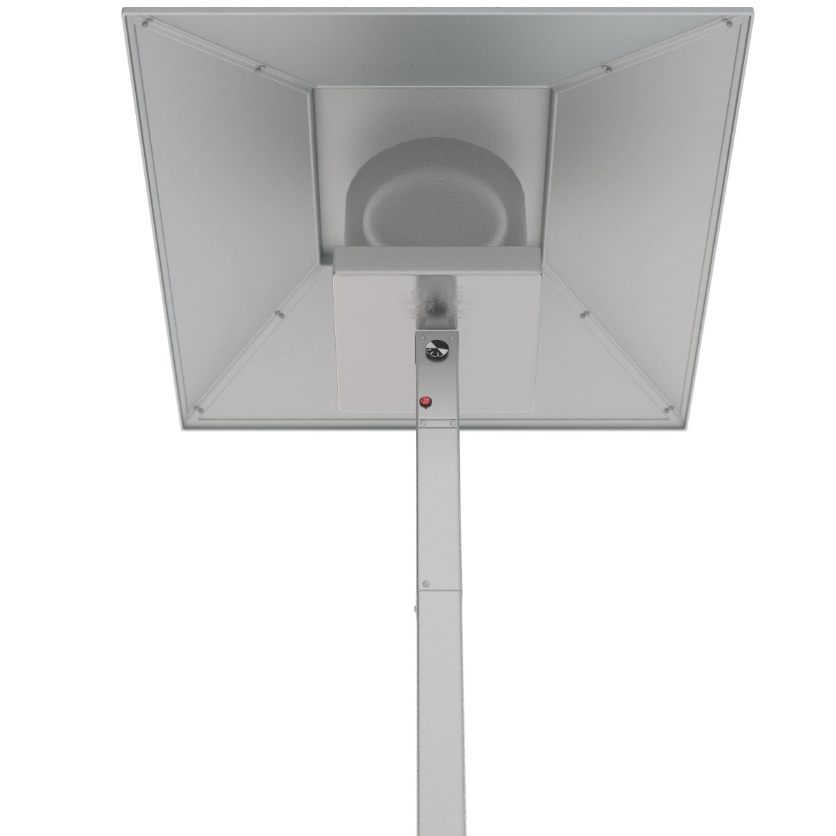 Wooden Look Patio Heater 3D Model_06