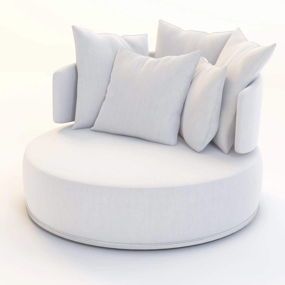 Maxalto Amoenus Sofa 3D Model_06