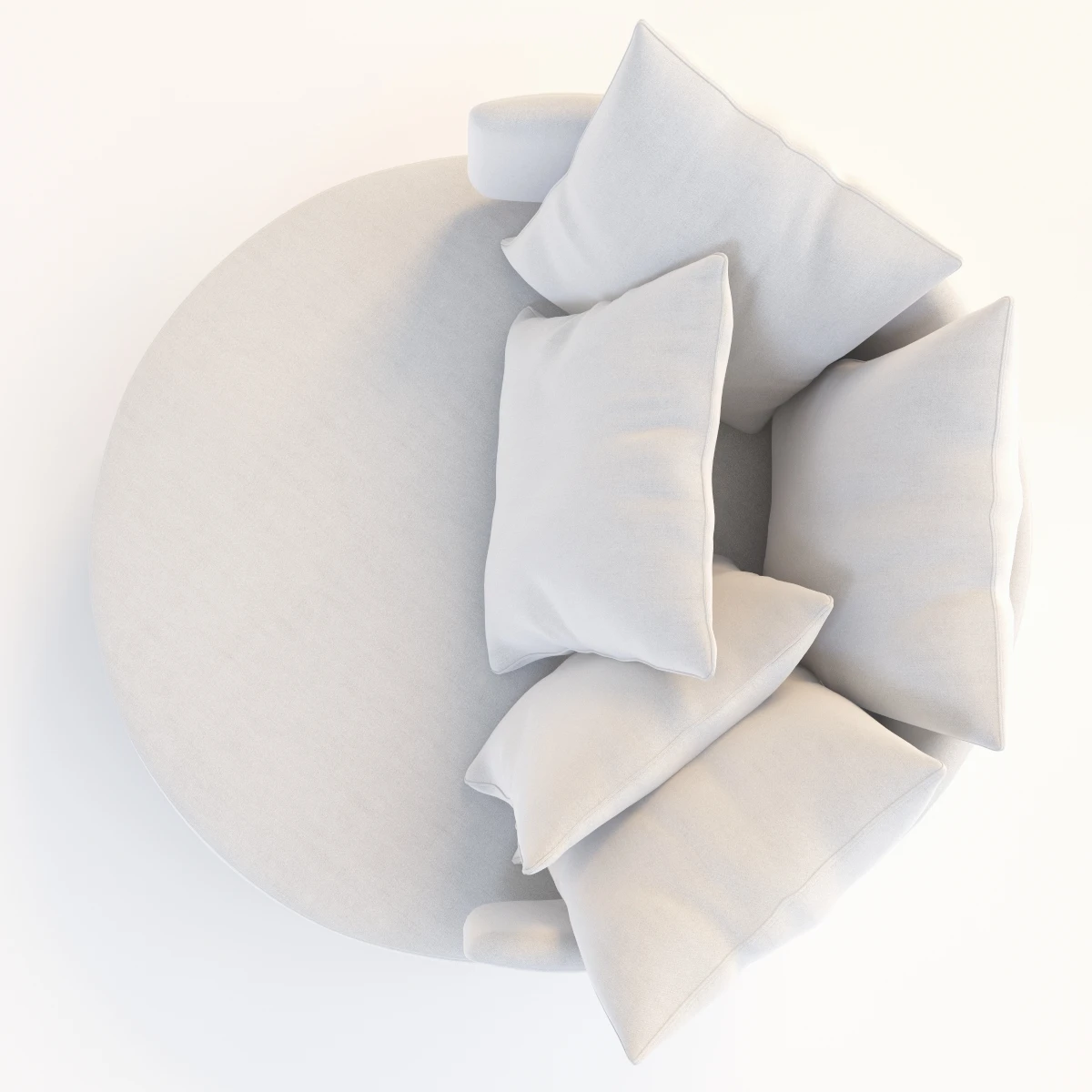 Maxalto Amoenus Sofa 3D Model_07