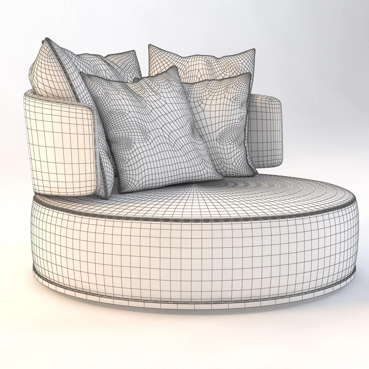 Maxalto Amoenus Sofa 3D Model_010