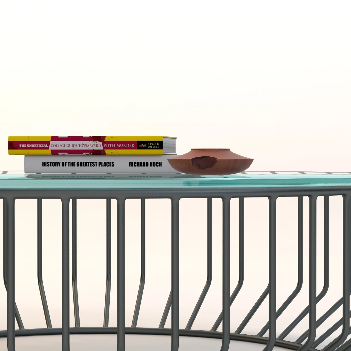 Wired Coffee Table Glass 3D Model_03