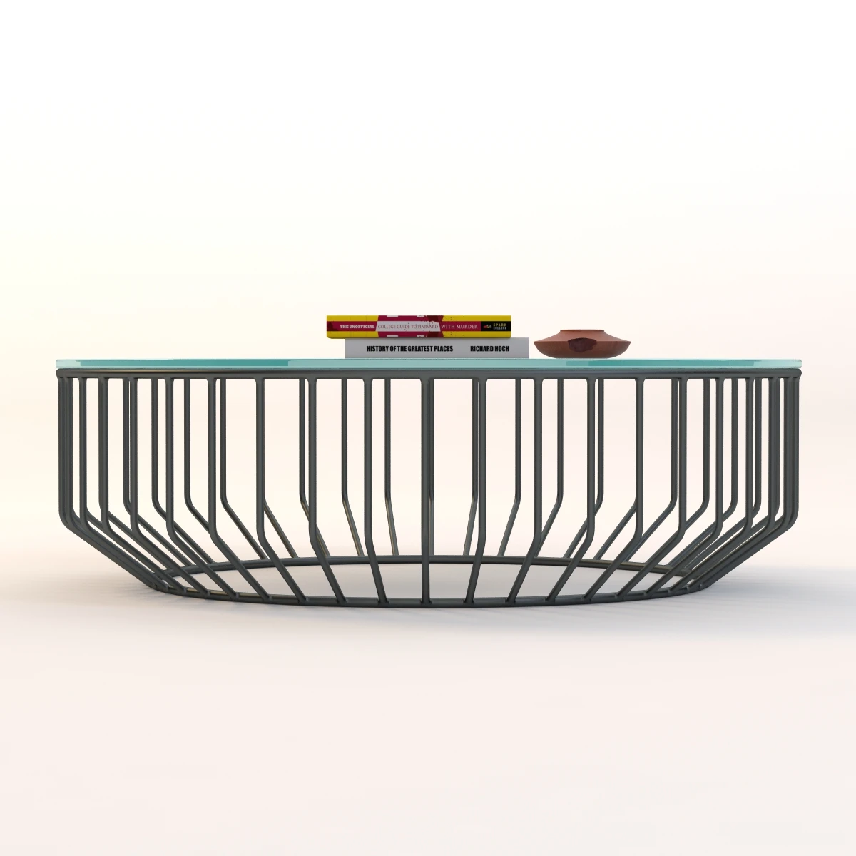Wired Coffee Table Glass 3D Model_07