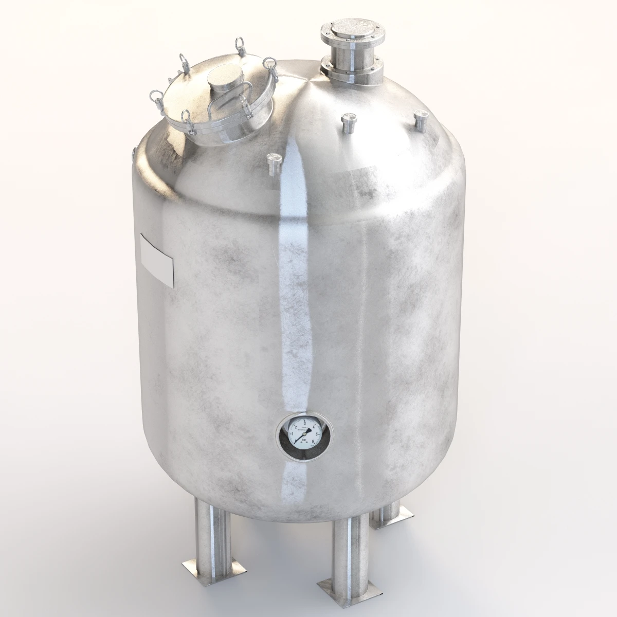 Mayonnaise Making Machine 3D Model_06
