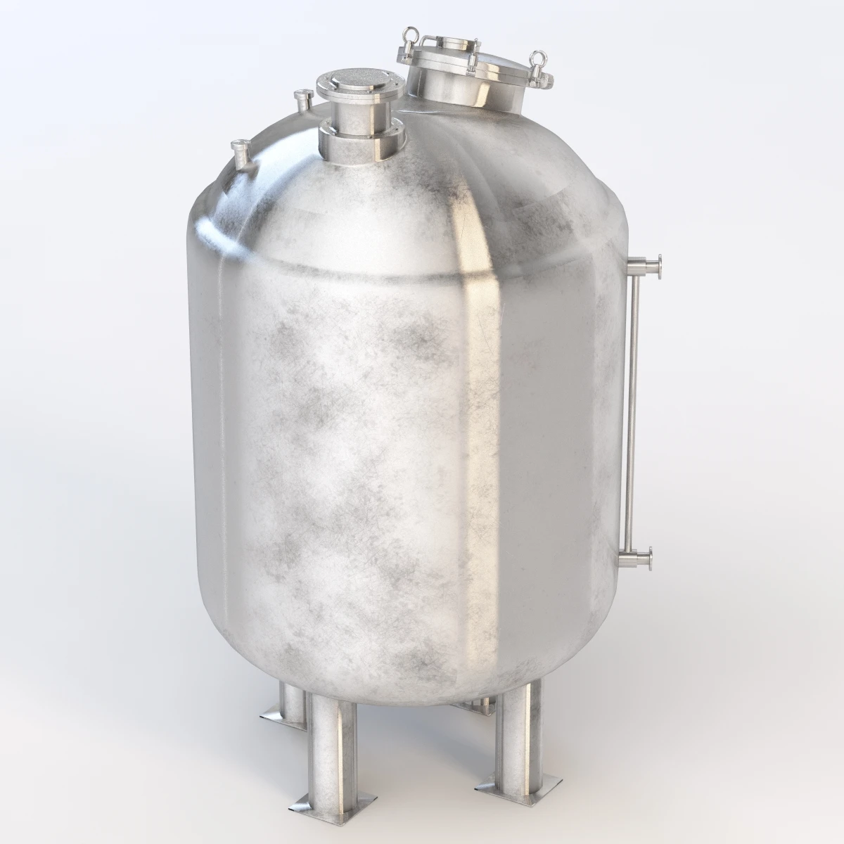 Mayonnaise Making Machine 3D Model_04