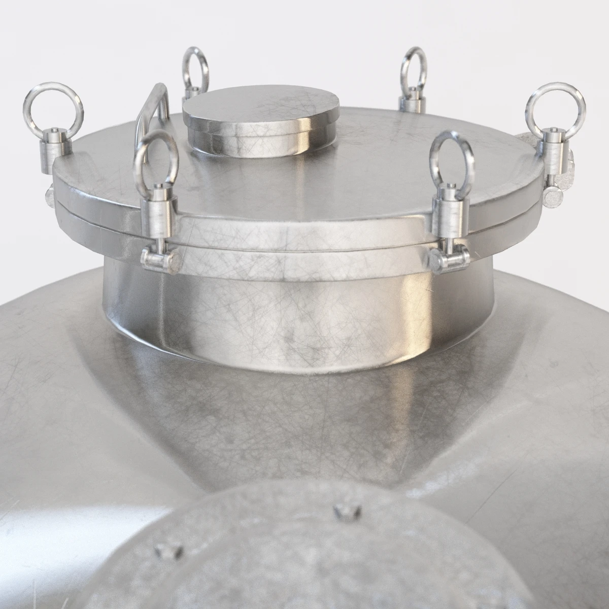 Mayonnaise Making Machine 3D Model_05