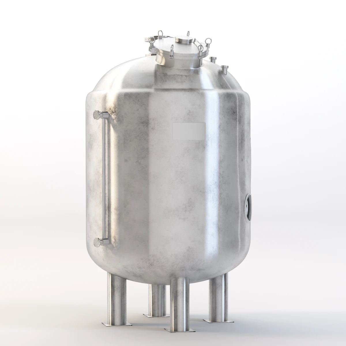 Mayonnaise Making Machine 3D Model_01