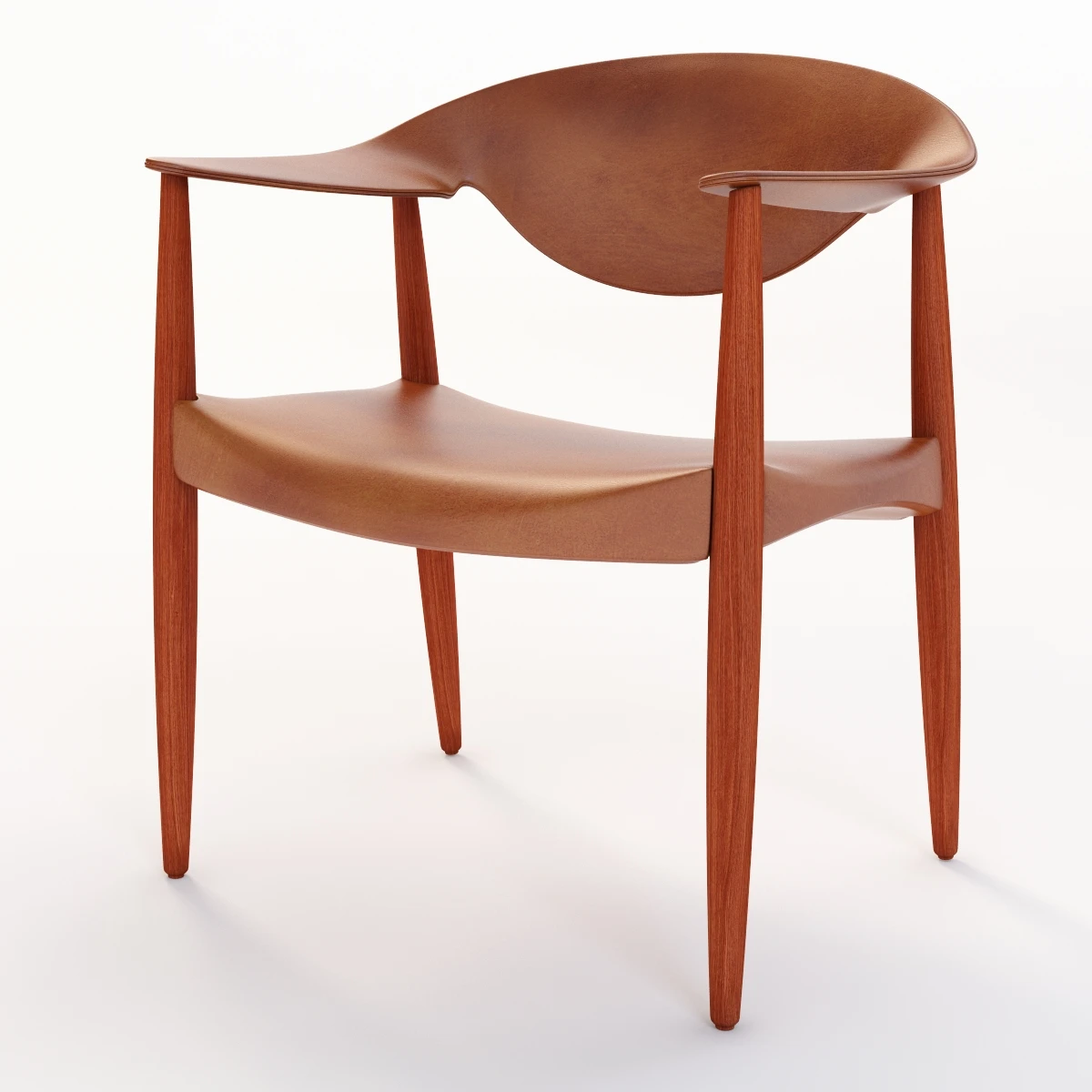 Metropolitan Chair Lm92 3D Model_06