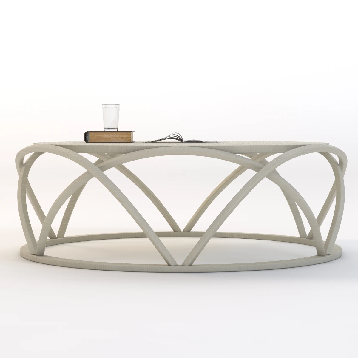 Ming Coffee Table 3D Model_08