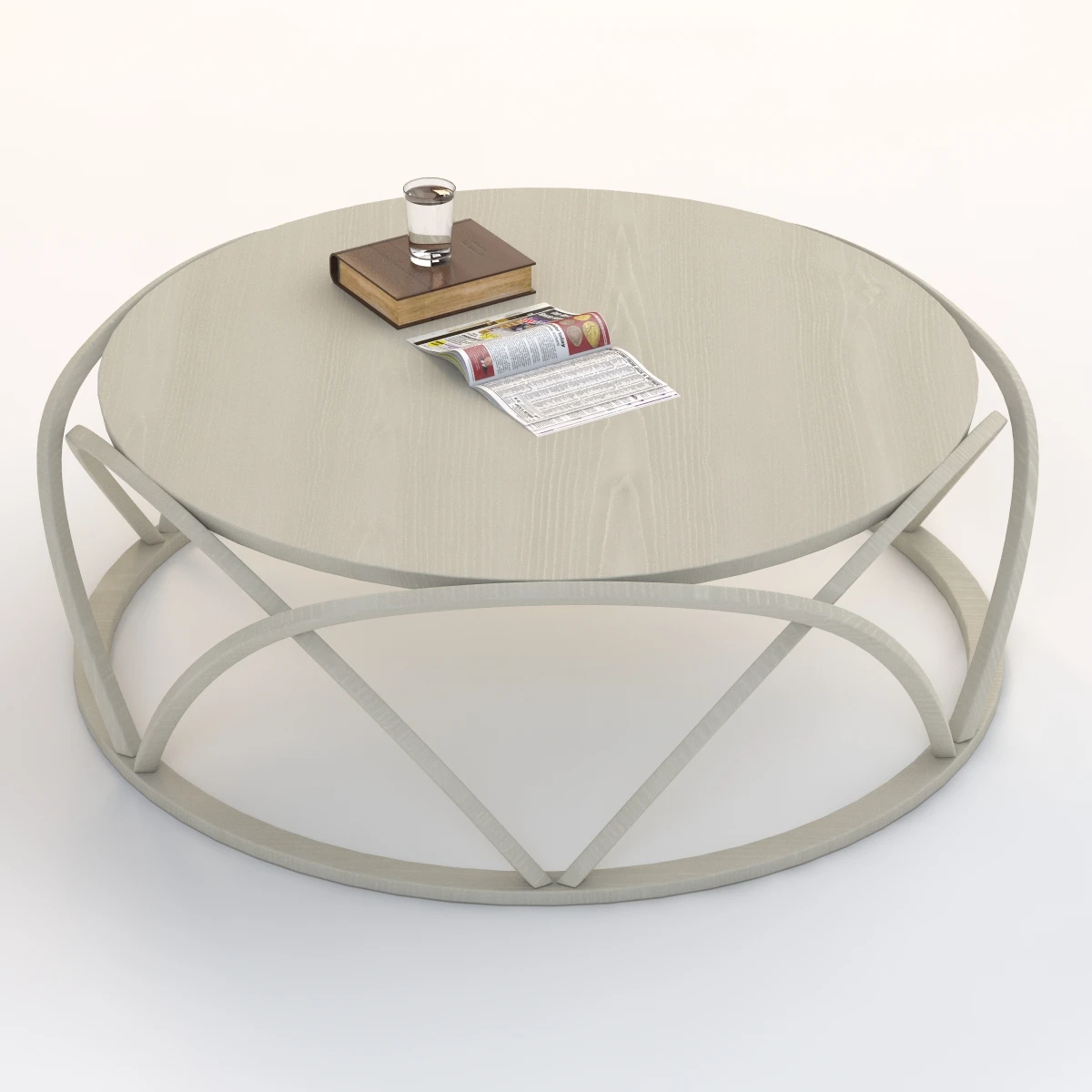 Ming Coffee Table 3D Model_06