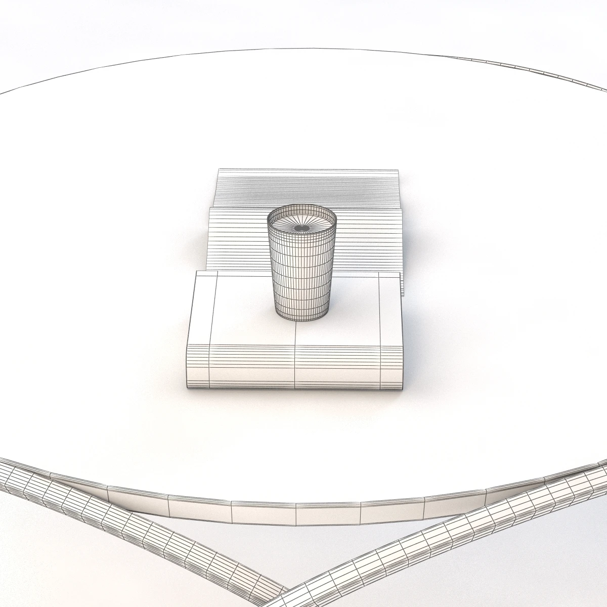 Ming Coffee Table 3D Model_010