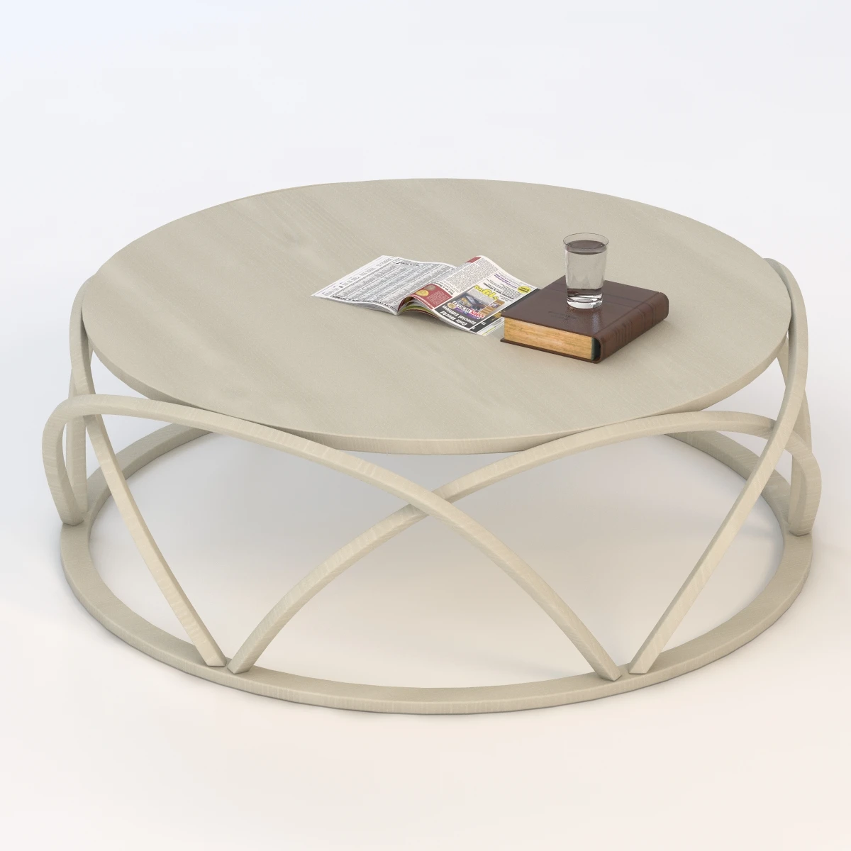 Ming Coffee Table 3D Model_04