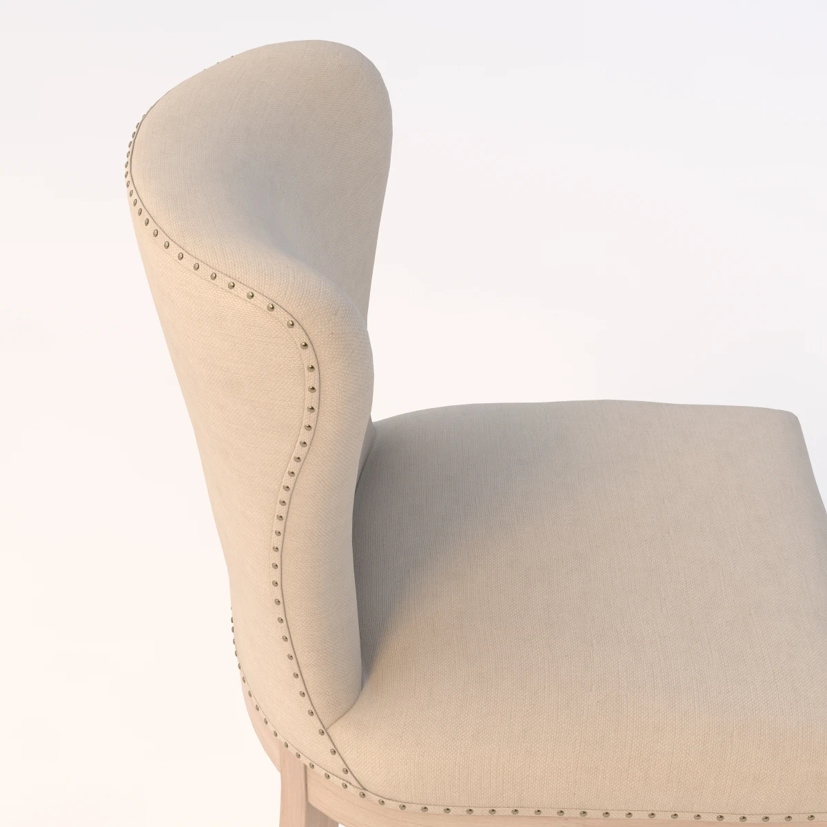Welles Barstool 3D Model_03