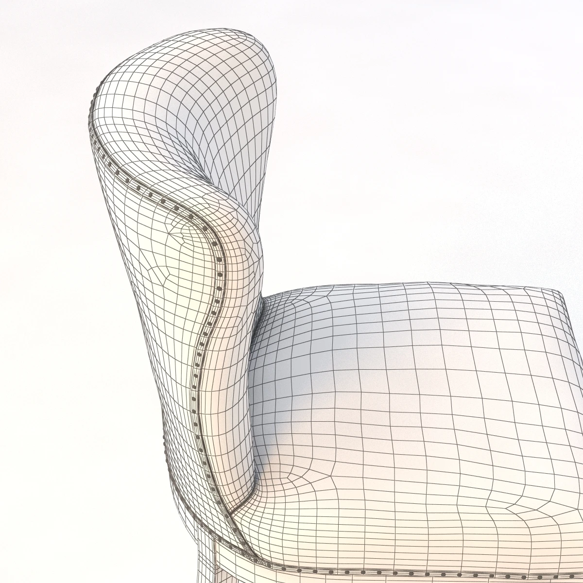 Welles Barstool 3D Model_011