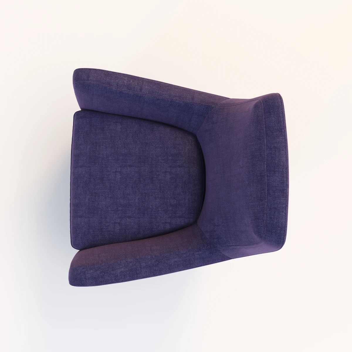 Minotti Denny Armchair 3D Model_07