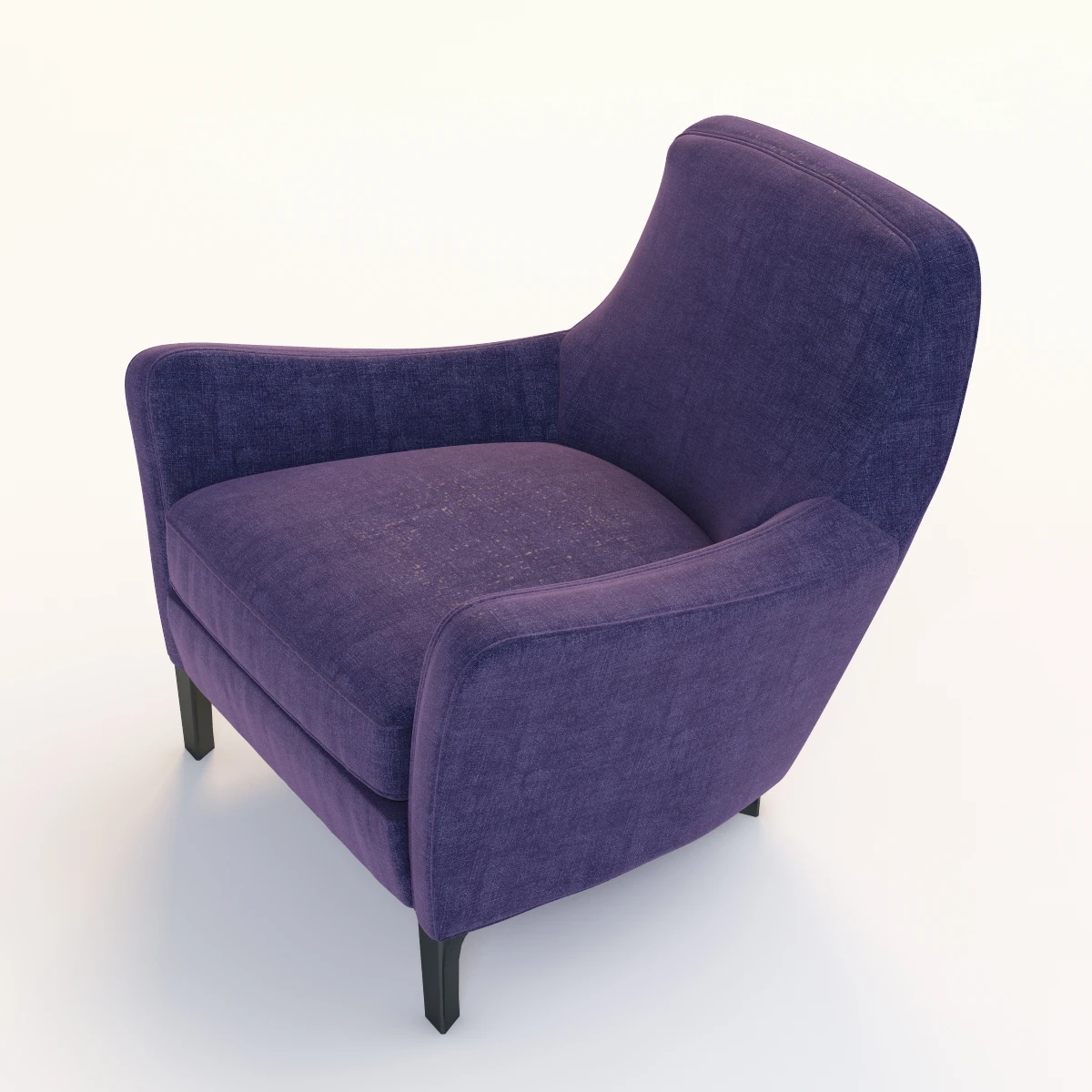 Minotti Denny Armchair 3D Model_06