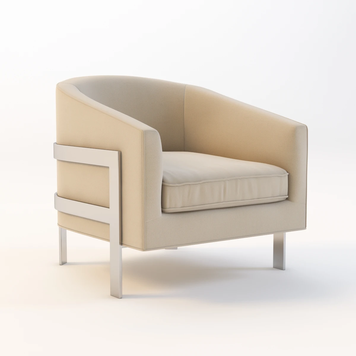 Mitchell Gold Bob Williams Avery Chair 3D Model_01