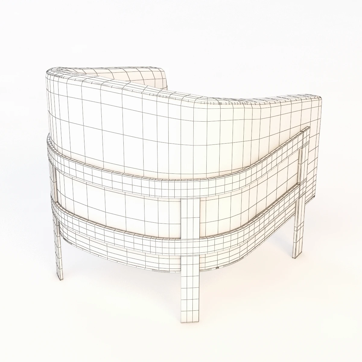 Mitchell Gold Bob Williams Avery Chair 3D Model_011