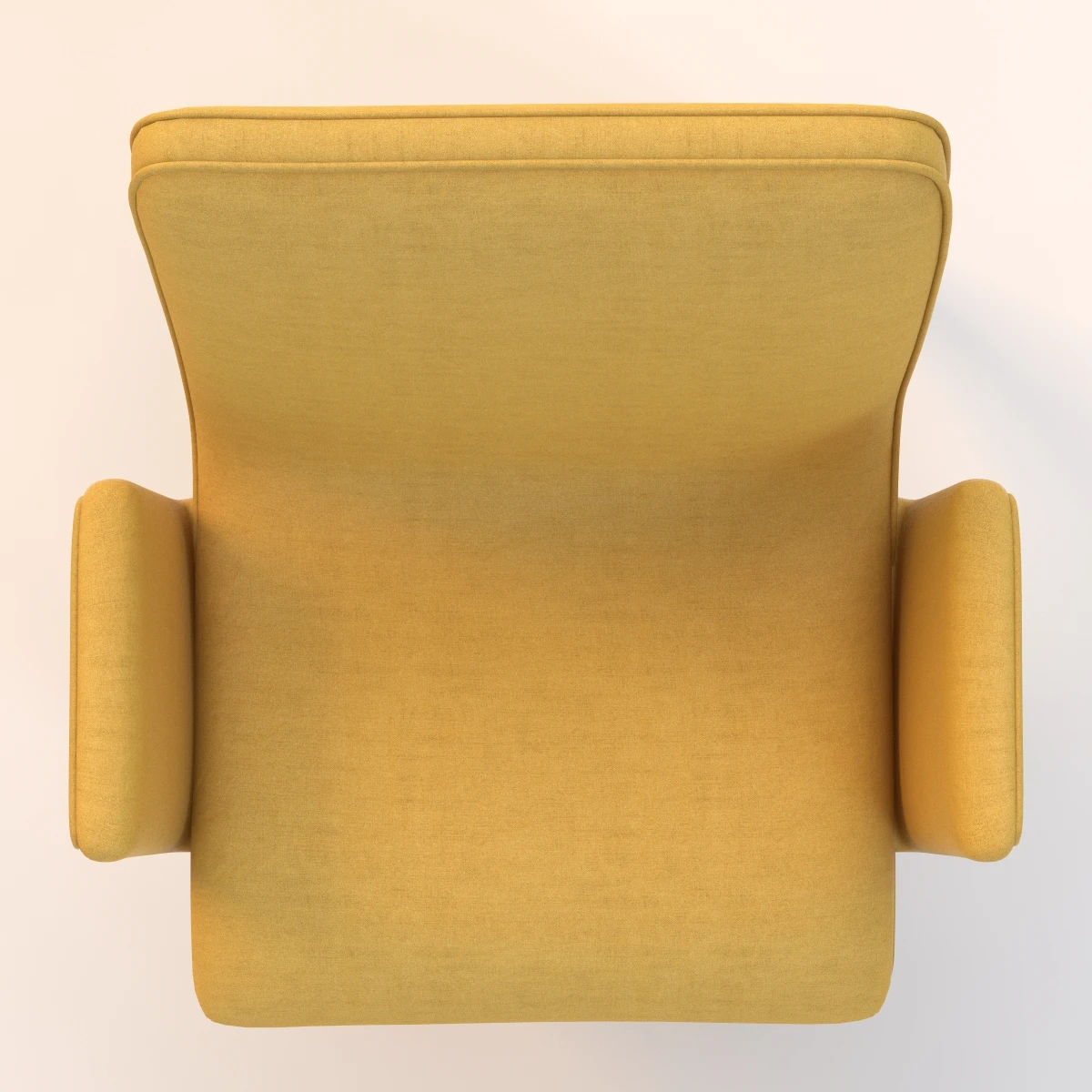 Vladimir Kagan Armchair 3D Model_07