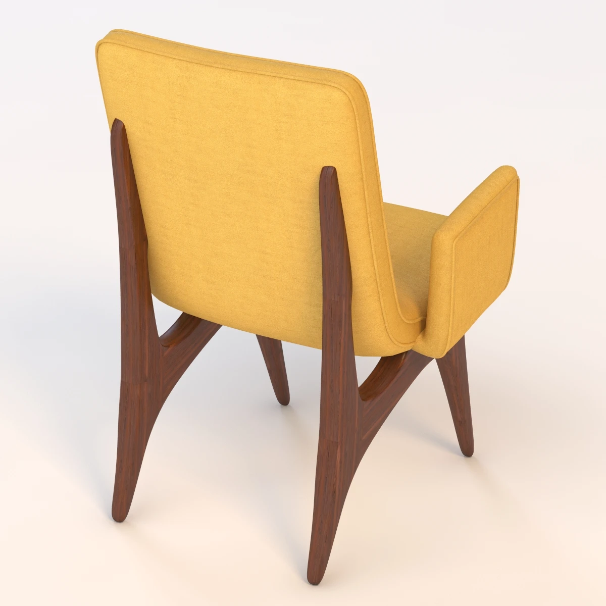Vladimir Kagan Armchair 3D Model_04