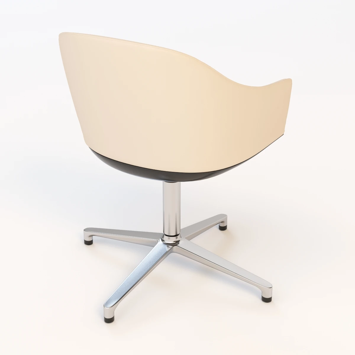 Vitra Softshell Chair 3D Model_04