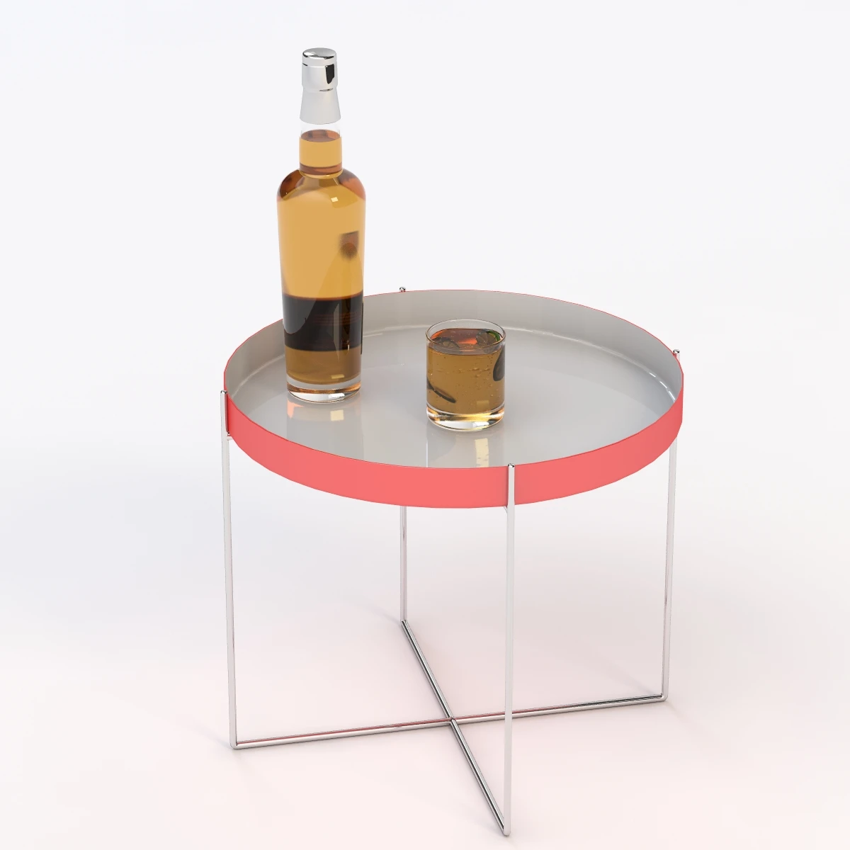 Modern Photo Lisbon Apartment Side Table 3D Model_04