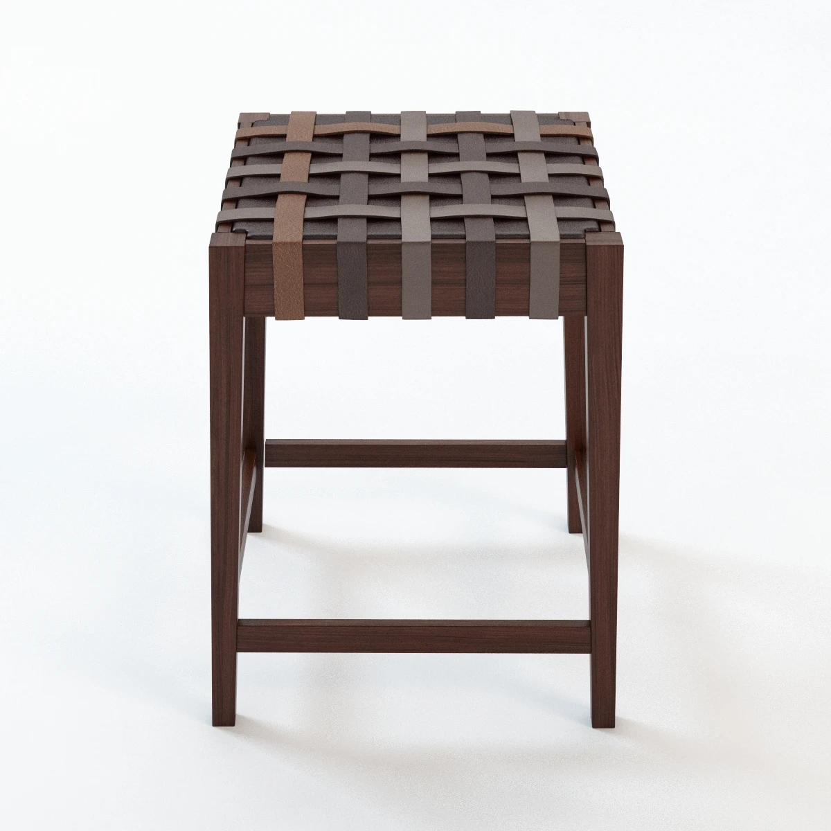 Modern Side Table 3D Model_01