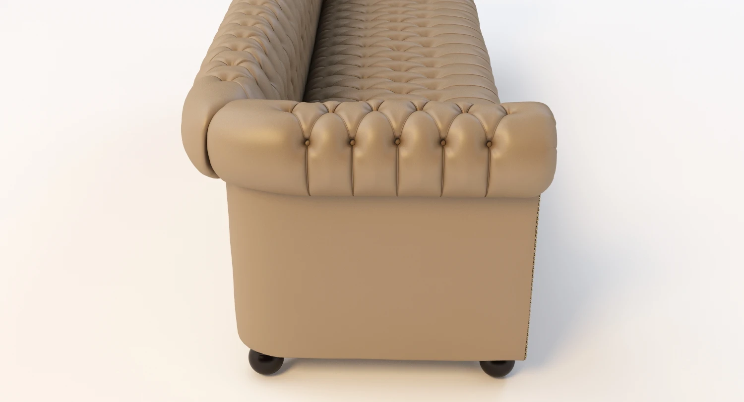Modern Tufted Sofa 3D Model_05