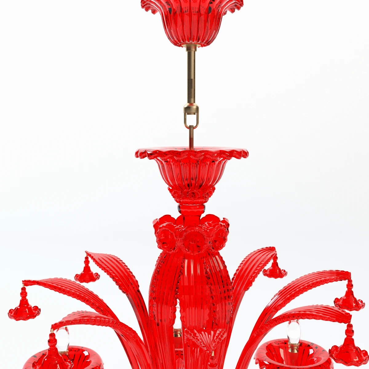 Verdi 8 Branches Chandelier 3D Model_05