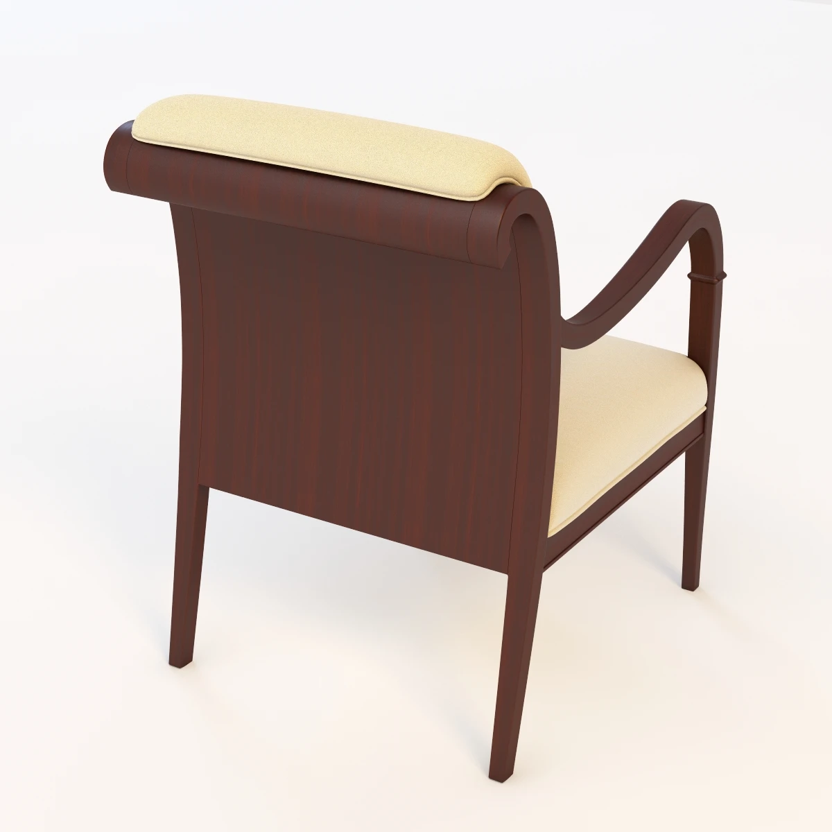 Consulate Pull Up Armchair 78223 3D Model_04