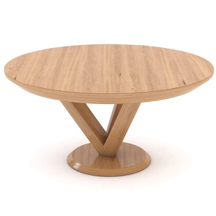 Contemporary Table Round Element 3D Model_03