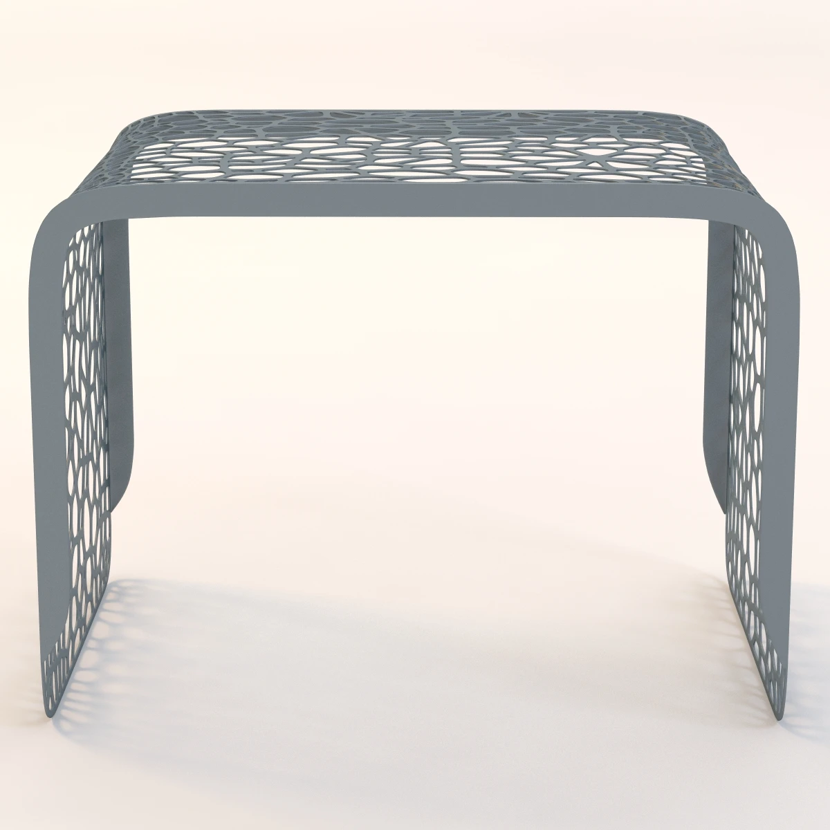 Coral End Table 3D Model_010