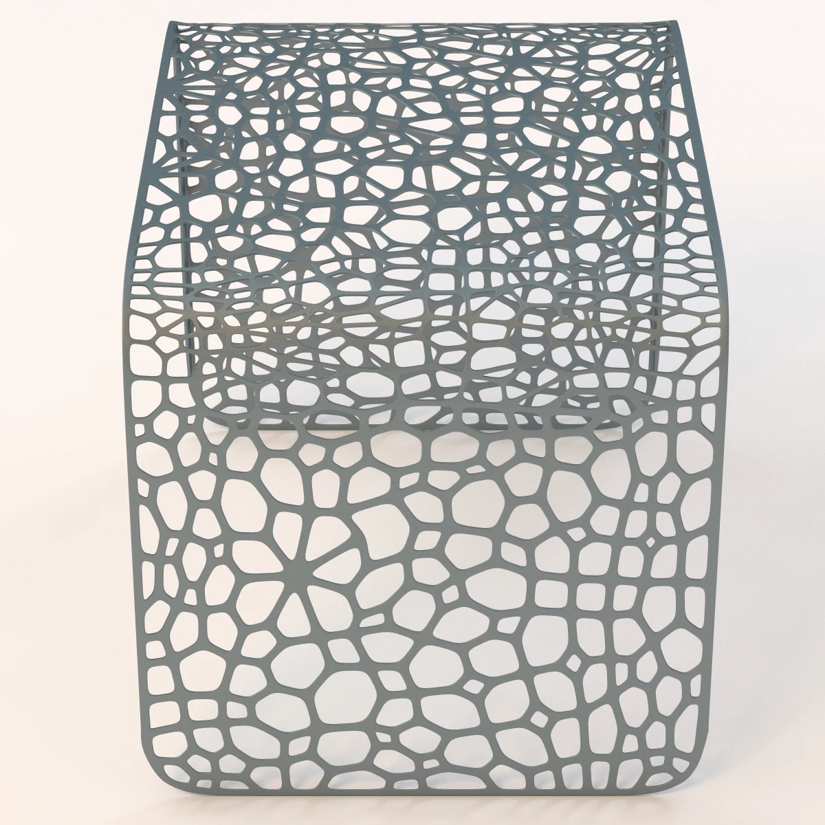 Coral End Table 3D Model_03
