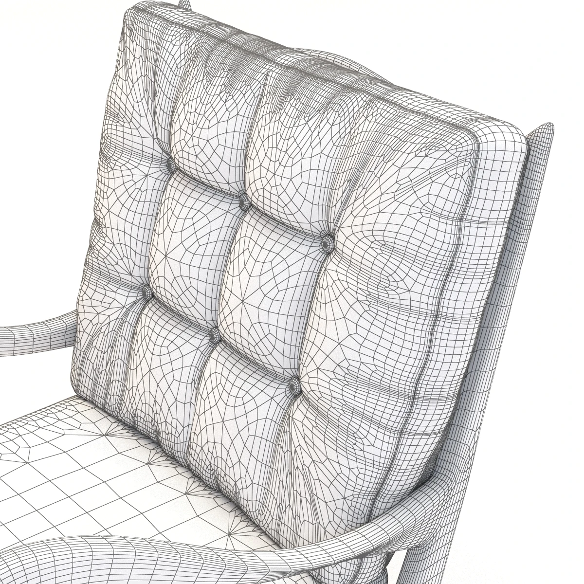 N-8953 Armchair 3D Model_013