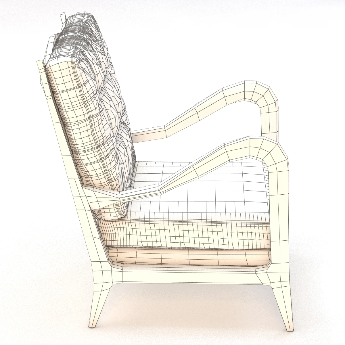 N-8953 Armchair 3D Model_010