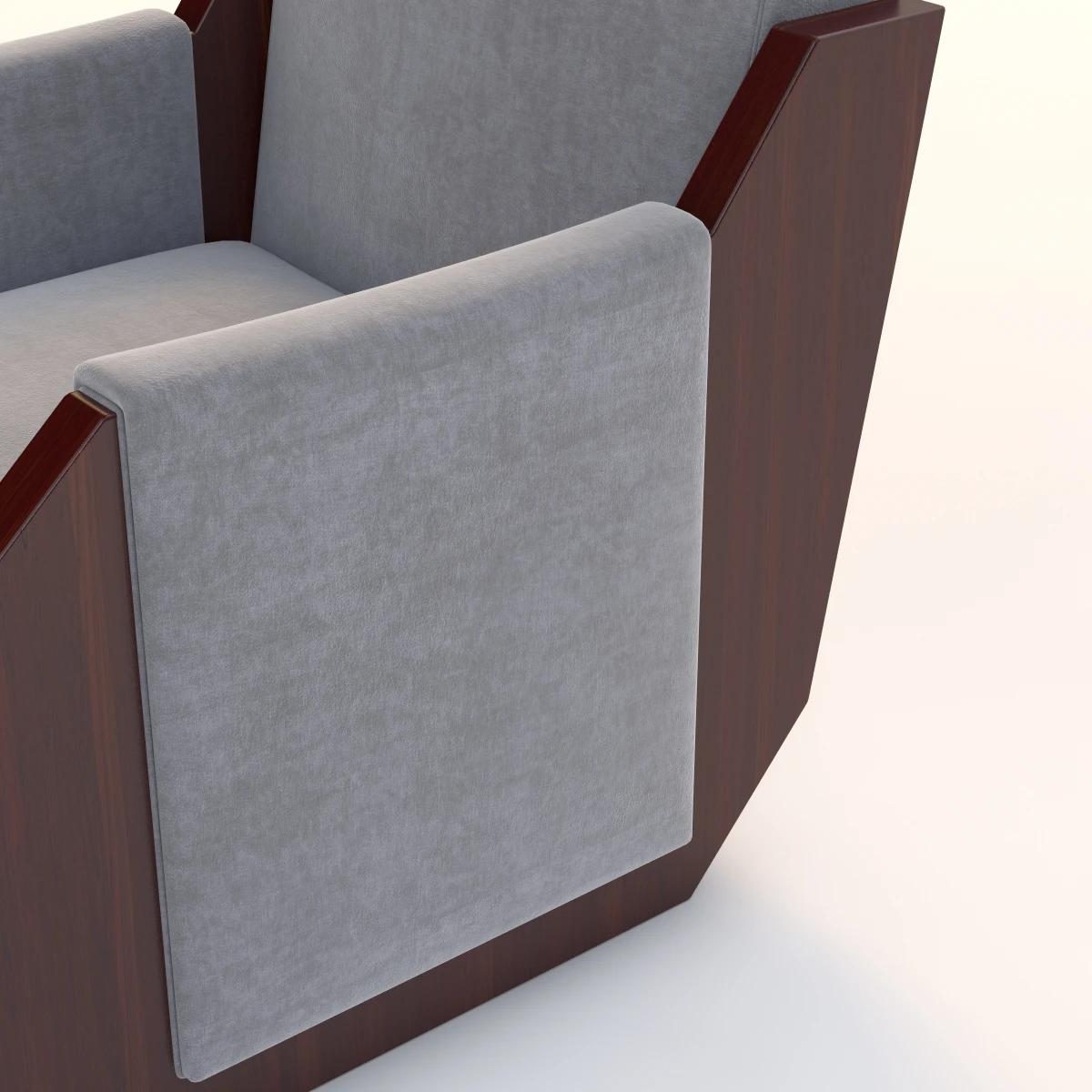 N-9817 Armchair By Andre Sornay 3D Model_05