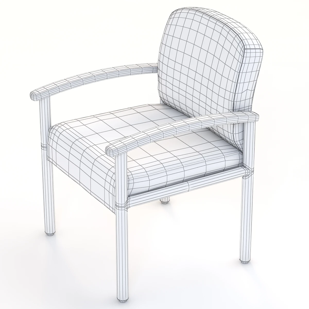 Nemschoff Anderson Multiple Armchair Seating 3D Model_016