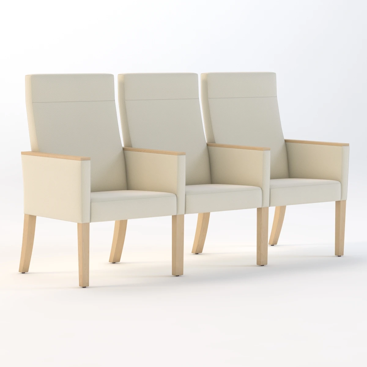 Nemschoff Brava 862 Multiple Seating 862-33h 3D Model_01