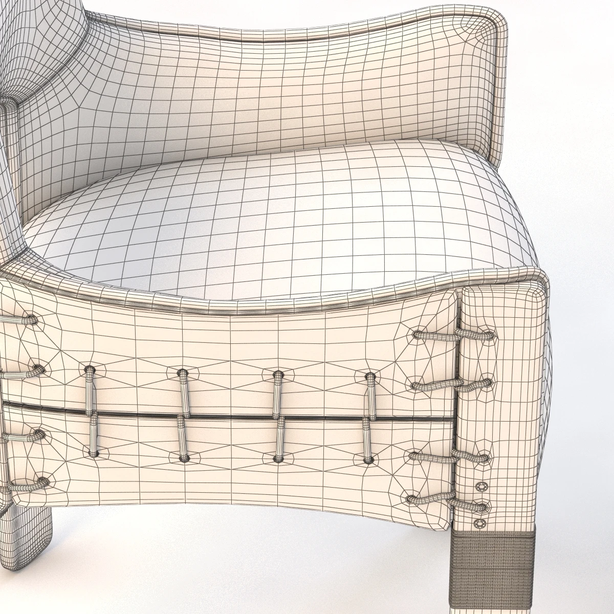 Tuvalu Dining Chair 3D Model_010
