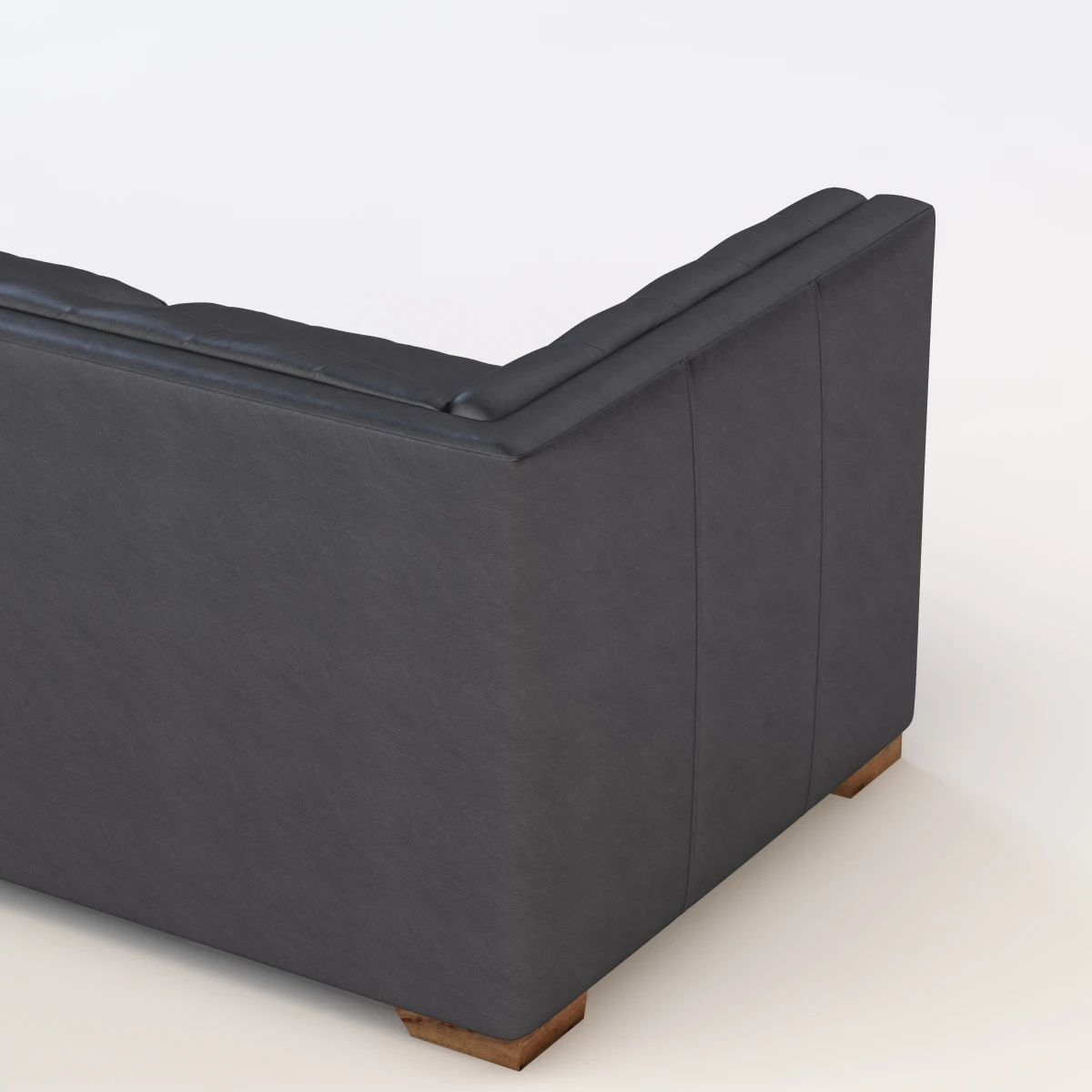 Tufted Voltaire Sofa 3D Model_04