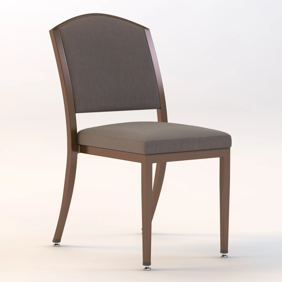 Tribeca Stacking Chair 3D Model_01