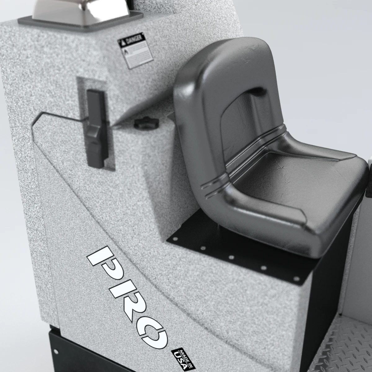 Tomcat Commercial Floor Scrubbers Microrider 3D Model_07